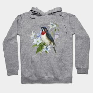 colombine flowers Hoodie